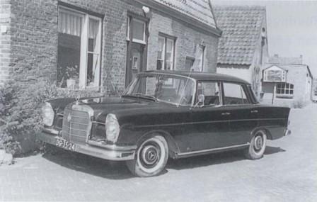 Eerste taxi Van Vlastuin in 1966
